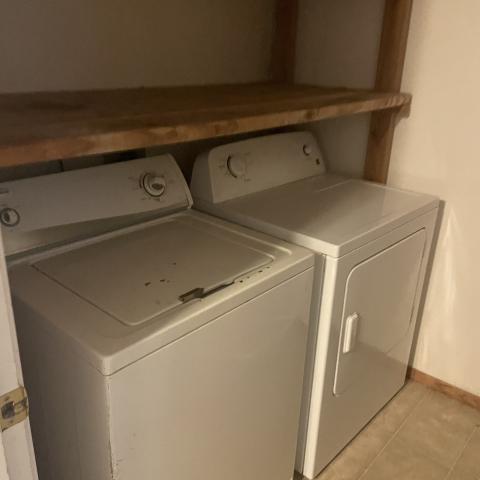 Washing Machine and Dryer