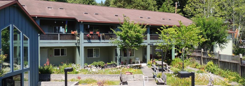 Bayview Courtyard Apartments in Arcata California