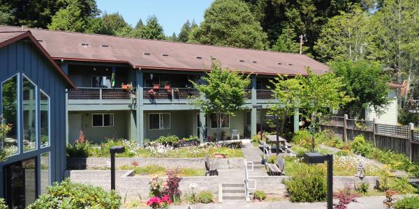 Bayview Courtyard Apartments in Arcata California